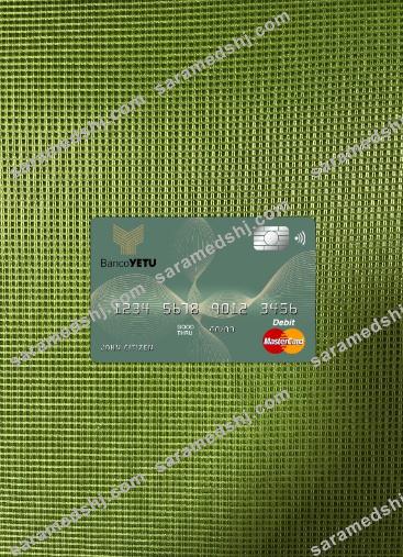 Angola Banco Yetu bank master card photolook front